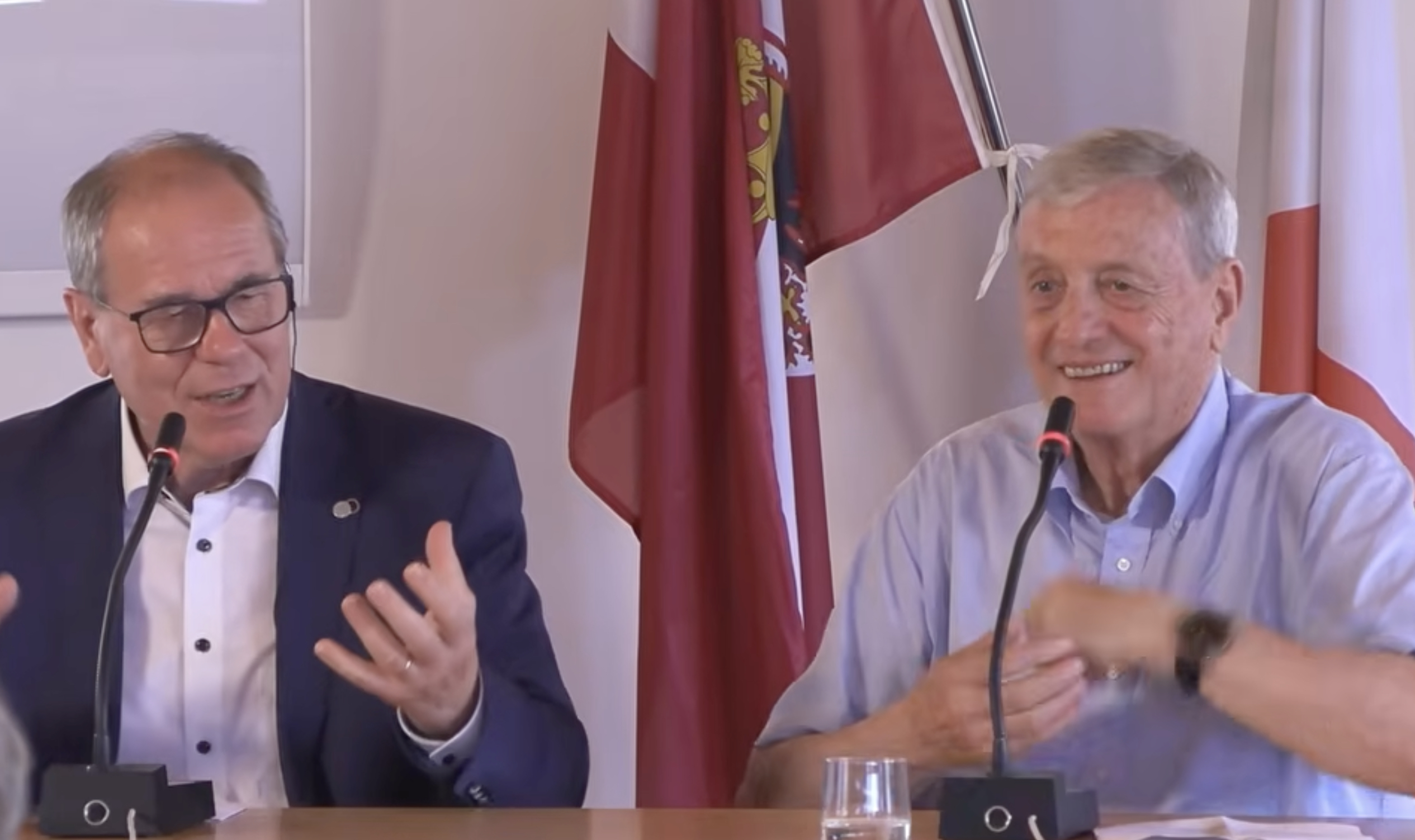 Ensemble pour l’Europe : Gerhard Pross honoré pour son engagement au service de l’unité européenne.